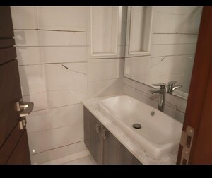 Bathroom in 3 BHK Builder Floor at Greater Kailash I – for Rent