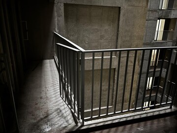 Balcony in 3 BHK Apartment at Mantra Mirari, Koregaon Park – for Rent