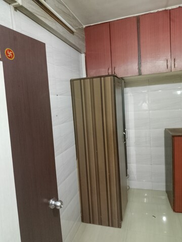 Kitchen in 1 RK Apartment at Sai Srushti CHS Kalwa, Kalwa – for Rent