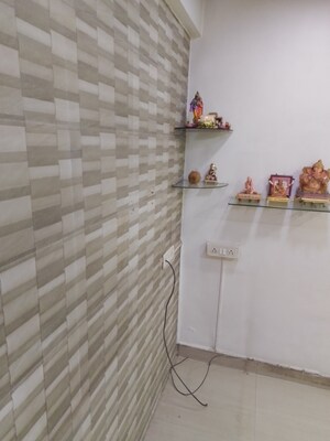 Bathroom in 1 RK Apartment at Sai Srushti CHS Kalwa, Kalwa – for Rent