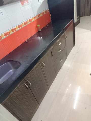Kitchen in 1 RK Apartment at Sai Srushti CHS Kalwa, Kalwa – for Rent