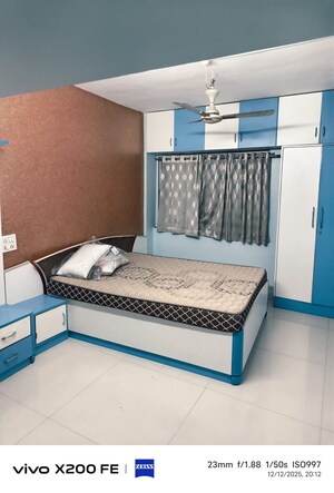 Bedroom in 2 BHK Apartment at Tanay Punyanagari, Wadgaon Sheri – for Rent