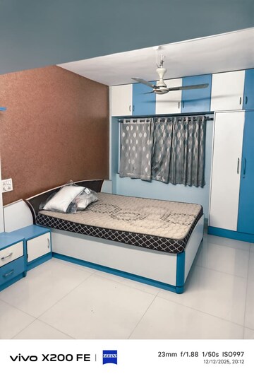 Bedroom in 2 BHK Apartment at Tanay Punyanagari, Wadgaon Sheri – for Rent