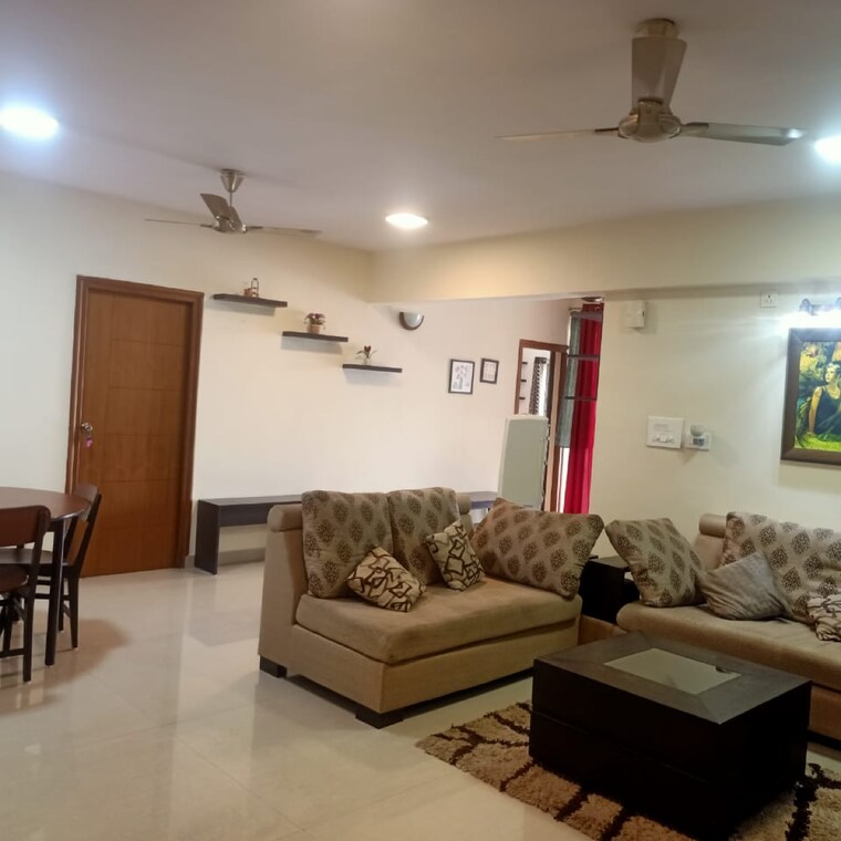 Living Room, inner-spaces-leafy-block 3 Bedroom 1710 Sq.Ft. Apartment In Harlur Bangalore 9667471