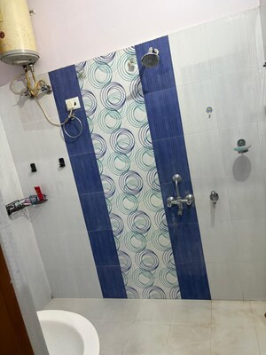 Bathroom in 3 BHK Apartment at Astha Retreat, Raebareli Road – for Rent