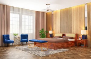 Living Room in 3 BHK Builder Floor at Sector 107 – for Sale