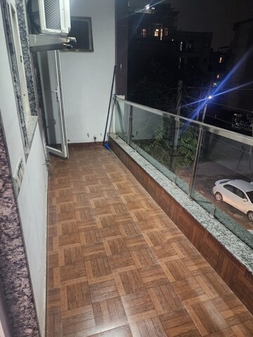 Balcony in 1.5 BHK Apartment at AKD Tower, Sector 14 – for Rent