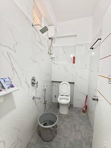 Bathroom in 1 BHK Apartment at Raghavendra Arcade, Kondapur – for Rent