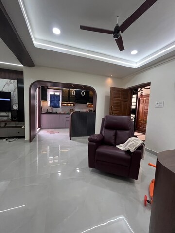 Living Room in 2 BHK Penthouse at Raghavendra Arcade, Kondapur – for Rent