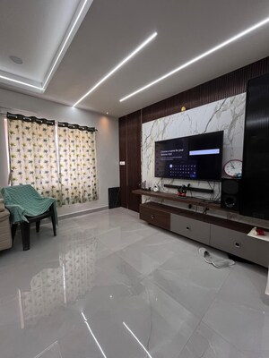Living Room in 2 BHK Penthouse at Raghavendra Arcade, Kondapur – for Rent