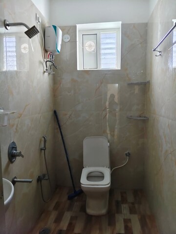Bathroom in 2 BHK Apartment at solitaire ragavendra, Kondapur – for Rent