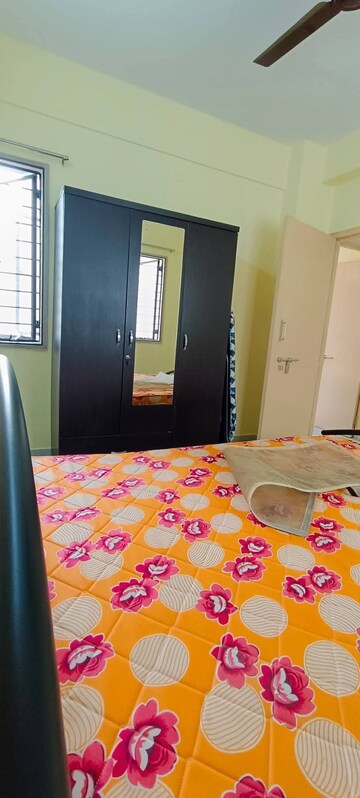 Bedroom in 2 BHK Apartment at Kristi Villa, Chinar Park – for Sale