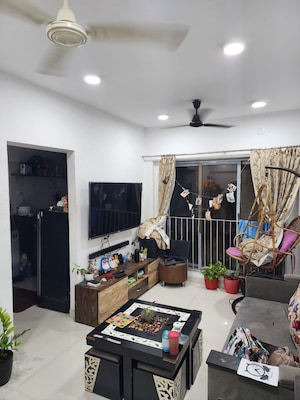 Living Room in 2 BHK Apartment at Gundecha Trillium, Kandivali East – for Rent