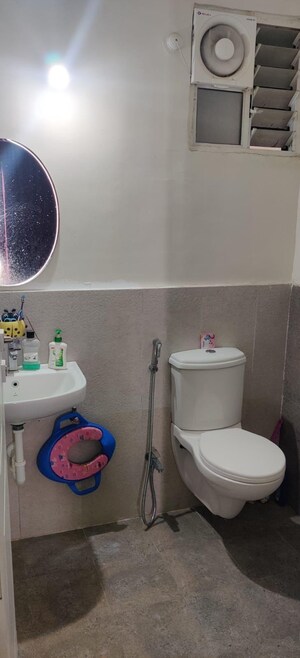 Bathroom in 2 BHK Apartment at Mittal High Mont, Hinjewadi – for Rent