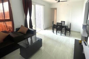 Living Room in 2 BHK Apartment at Mittal High Mont, Hinjewadi – for Rent