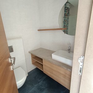 Bathroom in 3 BHK Apartment at Four Bunglows – for Rent