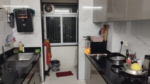 Kitchen in 2 BHK Apartment at Ganga CHS Bhandup East, Bhandup East – for Sale