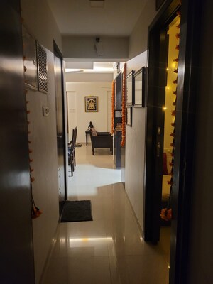 Building Lobby in 2 BHK Apartment at Lokhandwala Harmony, Worli – for Rent