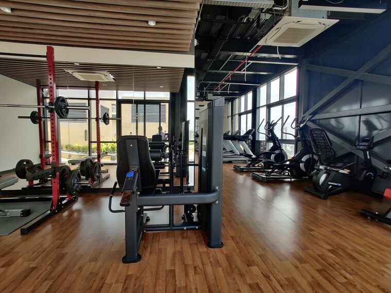 Gym, bhartiya-nikoo-homes-phase-2 4 Bedroom 2263 Sq.Ft. Apartment In Thanisandra Main Road Bangalore 9667850