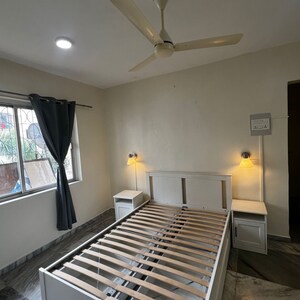 Bedroom in 2 BHK Apartment at Sundervan Crystal CHS, Shashtri Nagar – for Rent