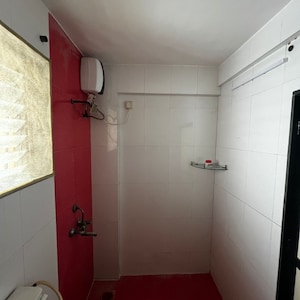 Bathroom in 2 BHK Apartment at Sundervan Crystal CHS, Shashtri Nagar – for Rent
