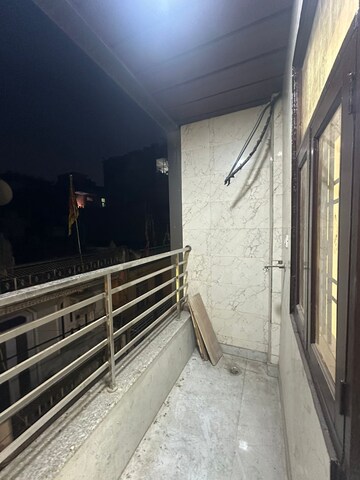 Balcony in 2 BHK Builder Floor at Dwarka Mor – for Rent
