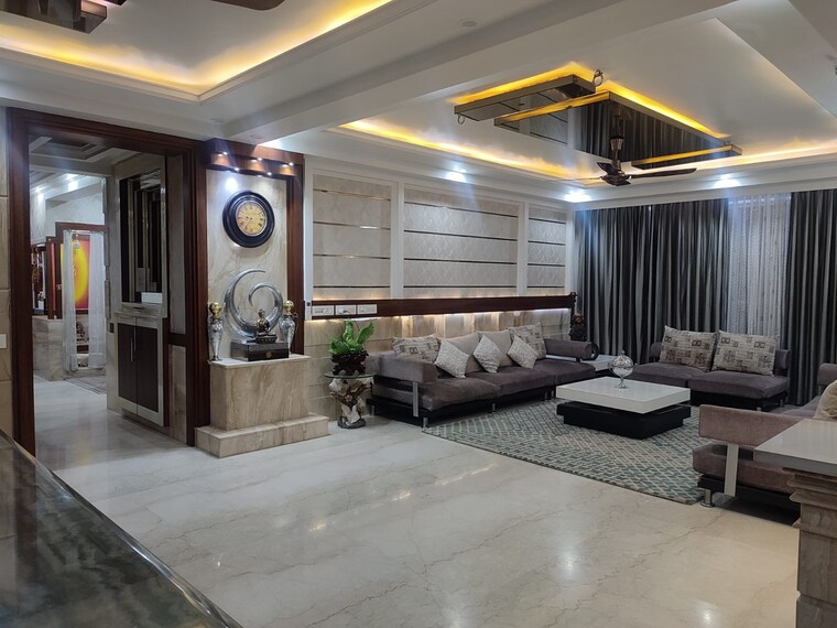 Living Room, bestech-park-view-spa 4 Bedroom 3125 Sq.Ft. Apartment In Sector 47 Gurgaon 9667973