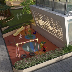 Balcony in 2 BHK Apartment at Prasun Sarvam, Kharadi – for Rent