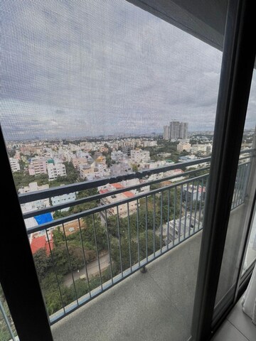 Balcony in 3 BHK Apartment at Sobha Arena, Kanakapura Road – for Rent