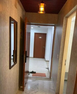 Building Lobby in 1 BHK Apartment at Vibhuti Khand – for Rent