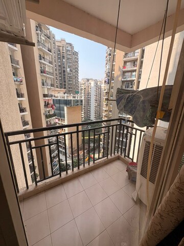 Balcony in 2 BHK Apartment at Divyansh Flora, Sector 16c Greater Noida – for Rent