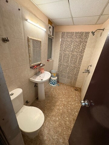 Bathroom in 2 BHK Apartment at Divyansh Flora, Sector 16c Greater Noida – for Rent