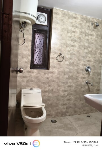 Bathroom in 3 BHK Apartment at Ip Extension – for Rent