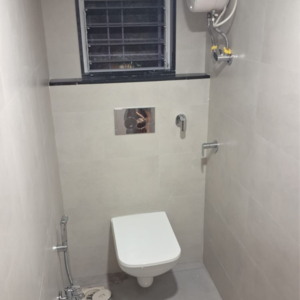 Bathroom in 1 BHK Apartment at Andheri West – for Rent