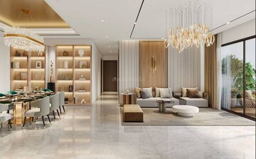 Living Room in 3 BHK Apartment at K Raheja Antares, Kanjurmarg West – for Sale