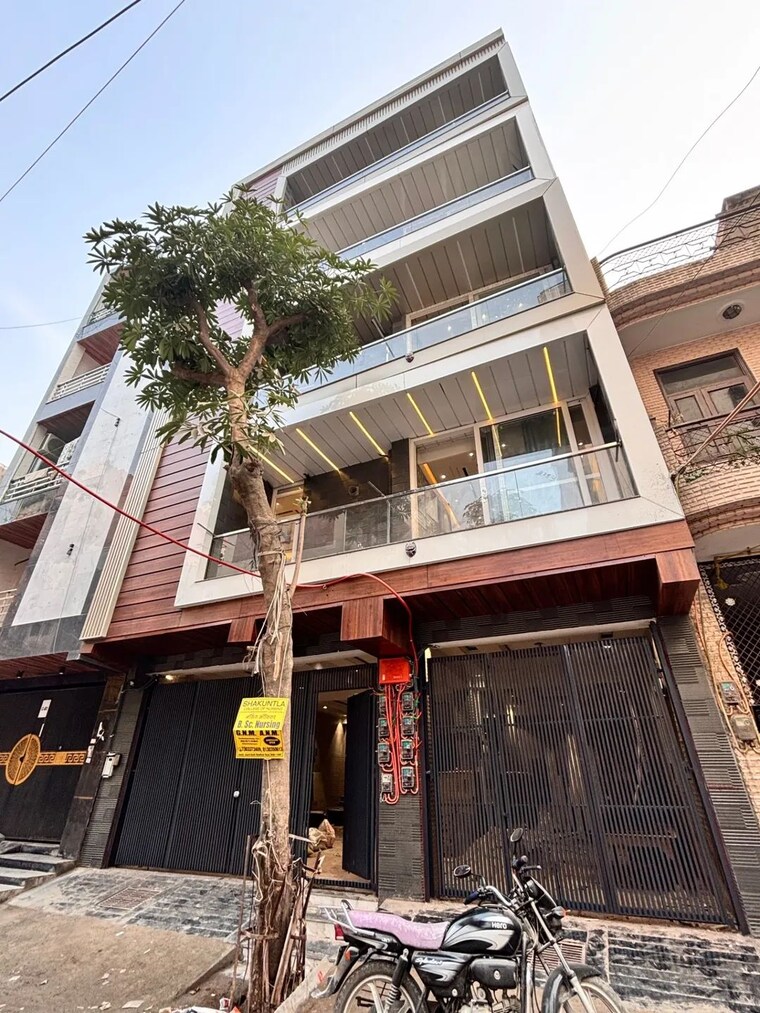 Exterior View, sa-homes-i 4 Bedroom 1355 Sq.Ft. Builder Floor In Uttam Nagar Delhi 9668094