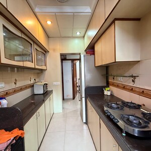 Kitchen in 3 BHK Apartment at Kanwal Apartment, Manish Nagar – for Rent