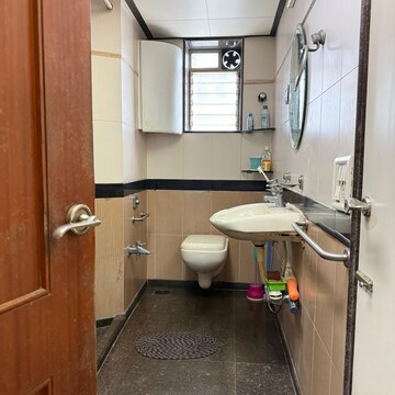 Attached Bathroom in 3 BHK Apartment at Kanwal Apartment, Manish Nagar – for Rent