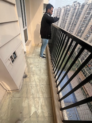 Balcony in 2 BHK Apartment at Gaur City 5th Avenue, Gaur City 1 – for Sale