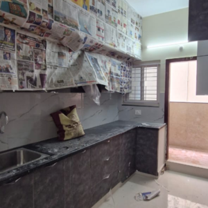 Kitchen in 3 BHK Builder Floor at Kondapur – for Rent