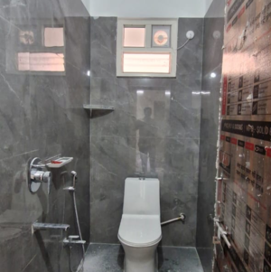 Bathroom in 3 BHK Builder Floor at Kondapur – for Rent