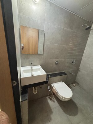 Bathroom in 2 BHK Apartment at Kohinoor Zen Estate, Kharadi – for Rent