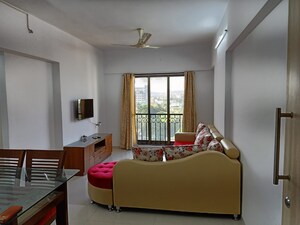 Living Room in 1 BHK Apartment at Kanakia Spaces Sevens, Andheri East – for Rent