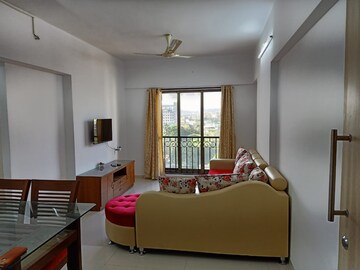 Living Room in 1 BHK Apartment at Kanakia Spaces Sevens, Andheri East – for Rent