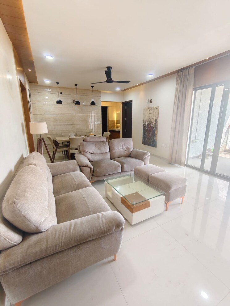 Living Room, pride-purple-park-titanium 3 Bedroom 1470 Sq.Ft. Apartment In Wakad Pune 9668457