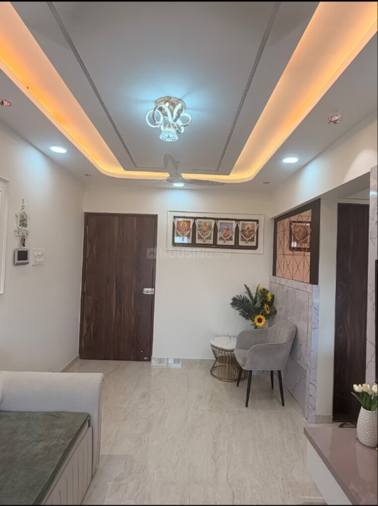 Living Room, chaitanya-the-greens-radhakunj 1 Bedroom 450 Sq.Ft. Apartment In Kandivali East Mumbai 9668456