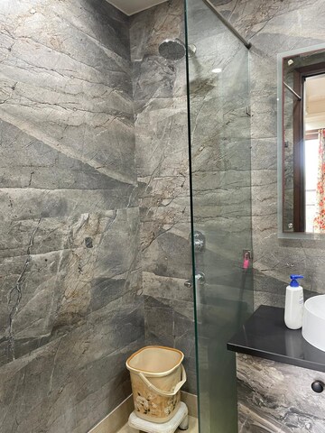 Bathroom in 3 BHK Builder Floor at Rajouri Garden – for Rent