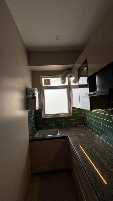 Kitchen in 1 RK Builder Floor at Mohit House, Sushant Lok I – for Rent