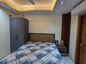 Bedroom in 1 BHK Builder Floor at Mohit House, Sushant Lok I – for Rent