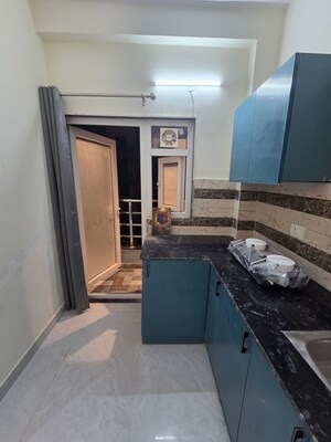 Kitchen in 1 BHK Builder Floor at Mohit House, Sushant Lok I – for Rent
